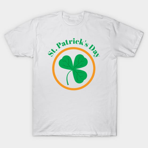 St. Paddy's Day Shamrock T-Shirt by dkdesigns27